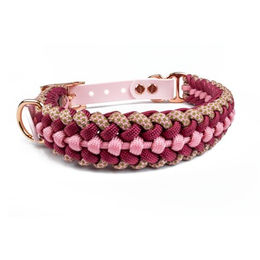 Tierluxe Hunde-Halsband Foxy, Paracord, Biothane, Metall, Handgemacht – Bild 1 von 5