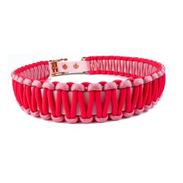 Produktbild von Tierluxe Hunde-Halsband Lori Biothane Paracord handgemacht