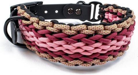 Produktbild von Tierluxe Hunde-Halsband Natur Paracord handgemacht