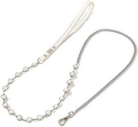 Produktbild von Tierluxe Leine für Katzen und Hunde Perlen Weiß