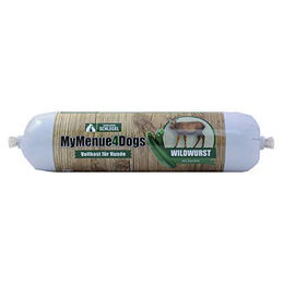 Produktbild von Tiernahrung Schlegel MyMenue4Dogs Hundefutter Wildwurst, 400g