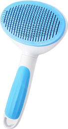 Produktbild von Tierpflegebürste Mehrzweck Edelstahl Nadel Entwirrend Entfernt Knoten Hund Slicker Bürste