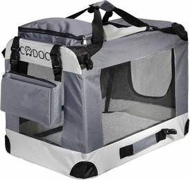 Produktbild von Tiertransportbox XL 82 x 59 x 59 cm grau