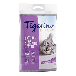 Produktbild von Tigerino Premium Katzenstreu Lavendel - 2 x 12 kg