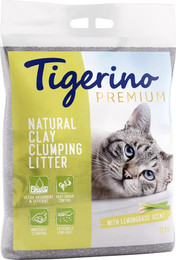 Produktbild von Tigerino Premium Katzenstreu Zitronengrasduft - 12 kg