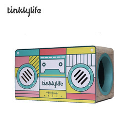 Produktbild von Tinklylife Katzenhaus Radio-Stil Einhorn