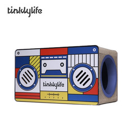 Produktbild von Tinklylife Katzenhaus Radio-Stil Mondrian