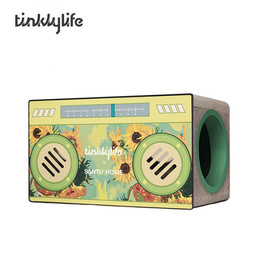 Produktbild von Tinklylife Katzenhaus Santu-Art Radio-Stil Sonnenblume