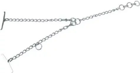 Produktbild von Tiroler Einzelkette verzinkt Karabinerhaken Kerbl