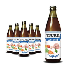 Produktbild von TJURE Kraftbrühe Consommé Geflügel - 320 ml