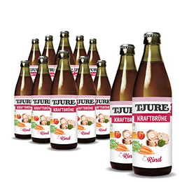 Produktbild von TJURE Kraftbrühe Rind - 12 x 320 ml