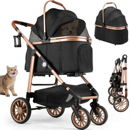 Produktbild von TLGREEN Hundebuggy 4-in-1 Großer Hundewagen