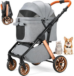 Produktbild von TLGREEN Hundebuggy One-Touch Faltbarer bis 25