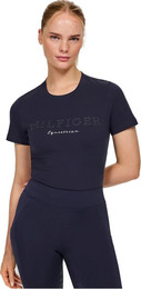 Produktbild von Tommy Hilfiger Equestrian Belmont Rhinestone T-Shirt