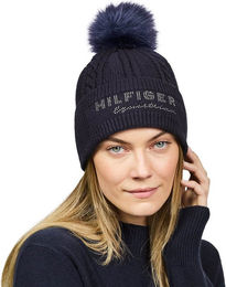 Produktbild von Tommy Hilfiger Equestrian Perry Pompom Mütze
