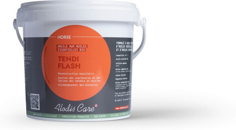 Produktbild von Tonerde für Pferde Alodis Care Tendi Flash