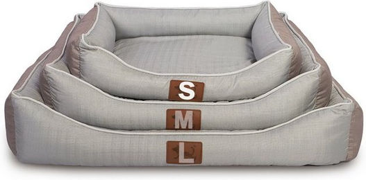 Produktbild von TopMeow Hundebett mit Rand aus Leinenstoff