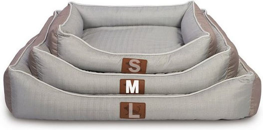Produktbild von TopMeow Hundebett mit Rand aus Leinenstoff
