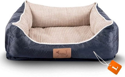 Produktbild von TopMeow Hundebett mit Rand aus wasserabweisendem Oxford-Stoff