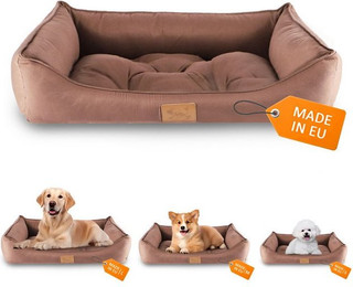 Produktbild von TopMeow orthopädisches Hundebett Caramel Toast