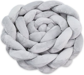 Produktbild von Totsy Baby Schutzgitter Bettschlange 1,5 m Baby geflochten Bettumrandung – Bettrolle