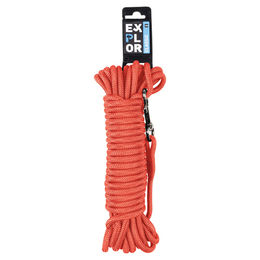 Produktbild von Trackingleine rund Classic rot, Maße: 10 m / 8 mm