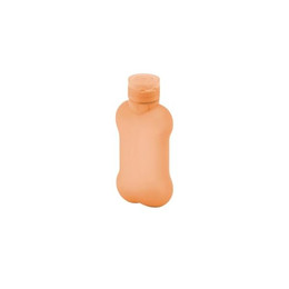 Produktbild von Tragbare Flasche - UNITED PETS - Bon Ton - Design Orange - Für Hunde - Kleine Größe