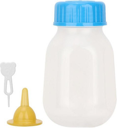 Produktbild von Tragbare Silikon-Futterflasche für Haustiere 120 ml - 120 ml
