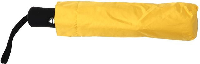Produktbild von Tragbarer 3-fach faltbarer Automatik-Sonnenschirm Anti-UV Gelb - 438 g