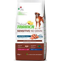Produktbild von TRAINER Natural Sensitive No Grain Medium Maxi Adult mit Forelle - 12 kg