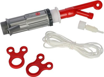 Produktbild von Tränke für Geflügel + Aufhängung mit Netz Kerbl