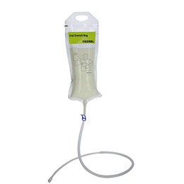 Produktbild von Transparente Drenchingtasche mit Sonde und Reißverschluss