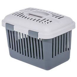 Produktbild von Transportbox Reisebox Haustierbox Öffnung nach oben für Katzen, kleine Hunde, Kleintiere 44,5 x 31,5 x 33 cm