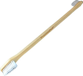 TraumaPet Bamboo Doppelseitige Zahnbürste – Bild 1 von 2