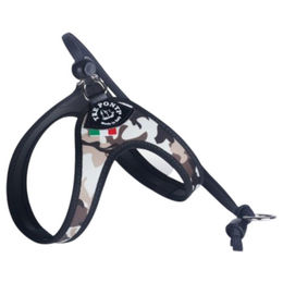 Produktbild von Tre Ponti Easy Fit Classic Geschirr mit Kordelzug desert-camouflage Größe 3