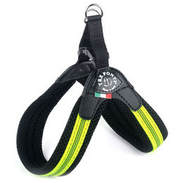 Produktbild von Tre Ponti Easy Fit Soft Mesh Geschirr gelb