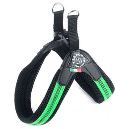 Produktbild von Tre Ponti Easy Fit Soft Mesh Geschirr grün Größe 1