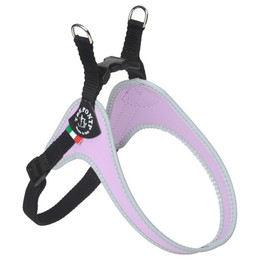 Produktbild von Tre Ponti R250 Easy Fit Palette Pastel Geschirr mit verstellbarem Bauchgurt und reflektierendem Rand