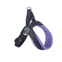 Produktbild von Tre Ponti RP200 Easy Fit Soft Mesh Geschirr mit verstellbarem Bauchgurt und Click-Verschluss lilac