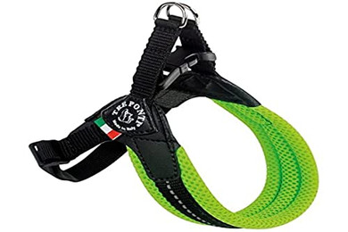 Produktbild von Tre Ponti RR200 Easy Fit Soft Mesh Hundegeschirr grün