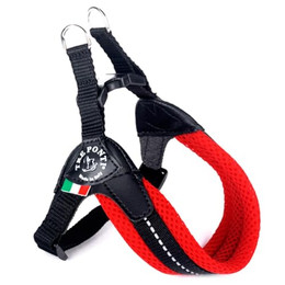 Produktbild von Tre Ponti RR200 Easy Fit Soft Mesh Hundegeschirr rot