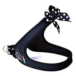 Produktbild von Tre Ponti TF045 Easy Fit Fashion Polka Dot Bow Geschirr schwarz