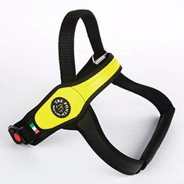 Produktbild von Tre Ponti TP660 Primo Fluo Hundegeschirr gelb XXL