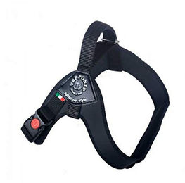 Tre Ponti TP840 Brio Hundegeschirr schwarz Größe M – Bild 1 von 4