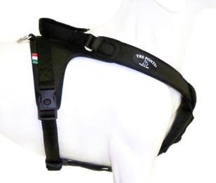 Produktbild von Tre Ponti TP880 Potenza Hundegeschirr schwarz XL