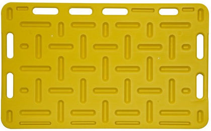 Treibbrett 126 x 76 cm gelb – Bild 1 von 3