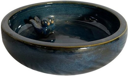 Produktbild von TrendLine Vogeltränke blau glasiert