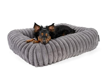 Produktbild von TrendPet Biscuit Cube Hundebett grau M