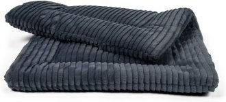 TrendPet Harmony gefütterte Hundedecke und Katzendecke 130x90cm Anthrazit - 130 cm – Bild 1 von 7