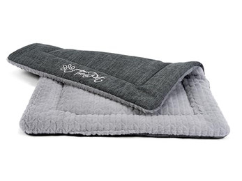 Produktbild von TrendPet Hundedecke Heaven gefütterte Liegedecke Grau